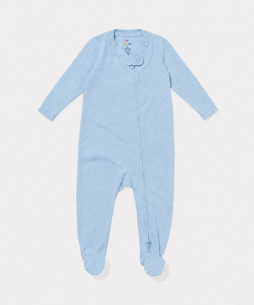 Marley Zip Pajama, Dusty Blue