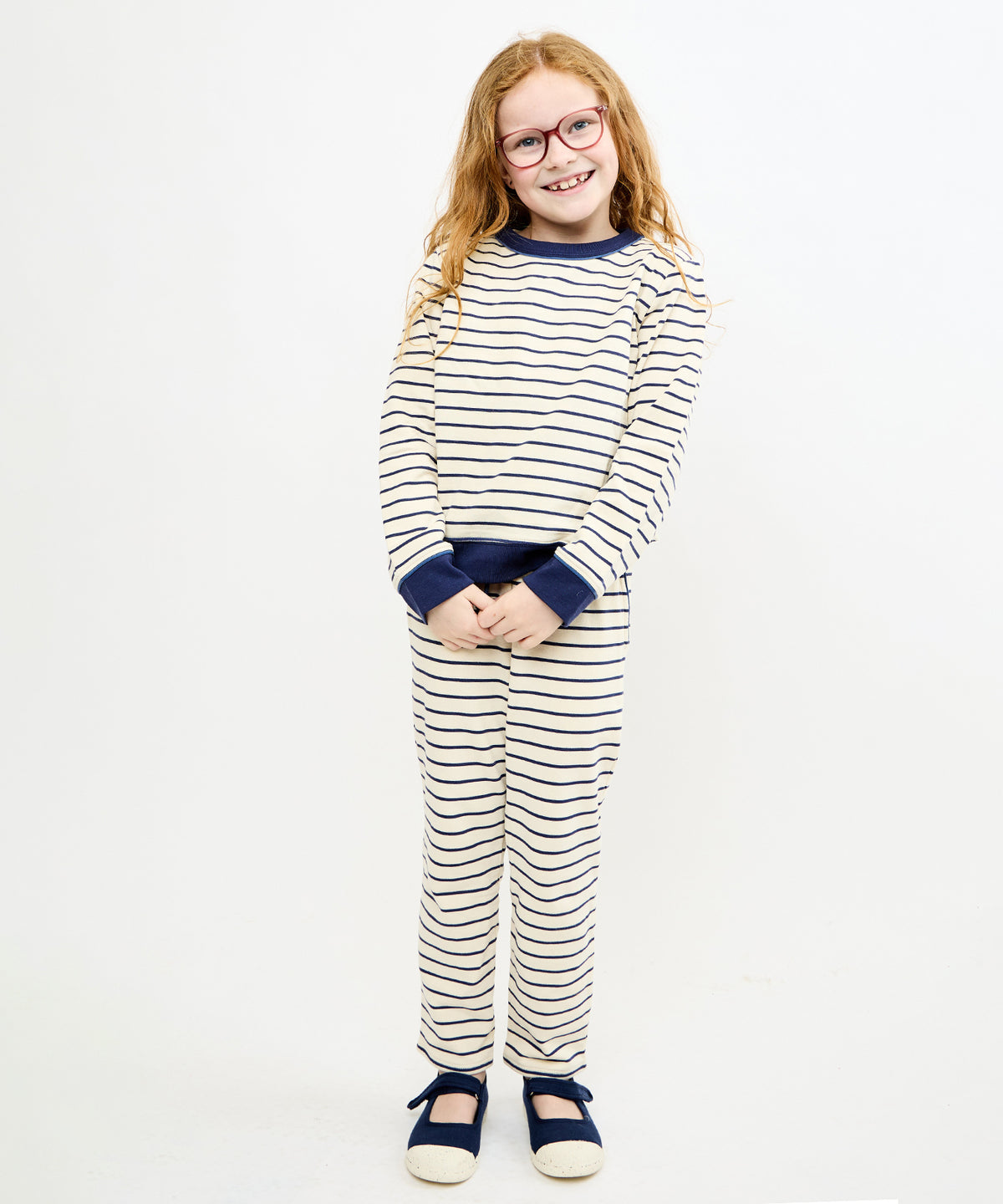 Chris Jogger, Navy French Stripe