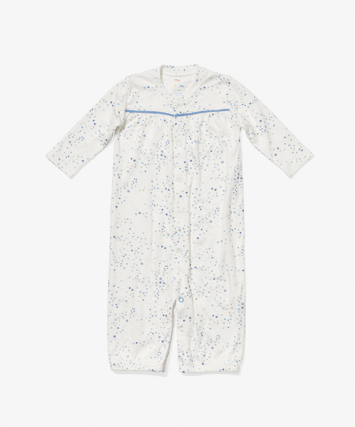 Oso & Me Convertible Gown, Blue Star