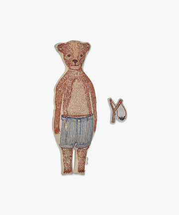 Coral & Tusk Pocket Doll, Oso Bear