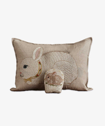 Coral & Tusk Baby Bunny Pocket Pillow