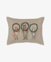 Coral & Tusk Pocket Pillow, Holiday Wreath