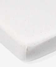 Crib Sheet, Rose Hearts