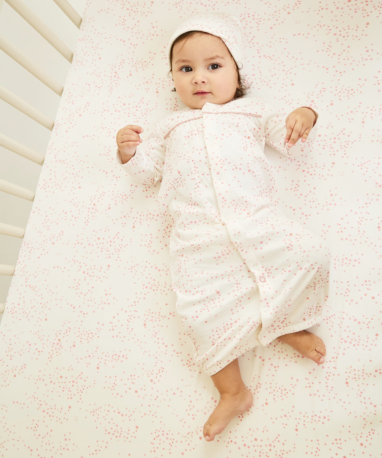 Crib Sheet, Rose Star
