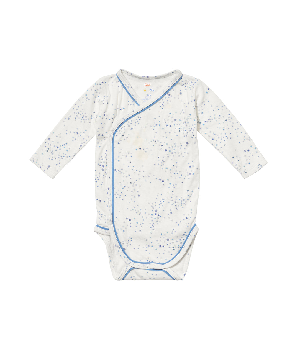 Crossbody One-piece, Blue Star