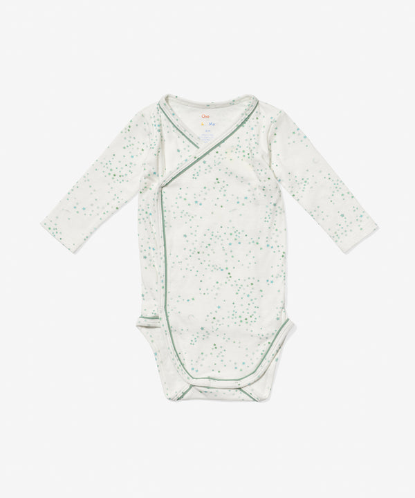 Crossbody One-piece, Seafoam Star