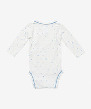 Crossbody One-piece, Blue Hearts