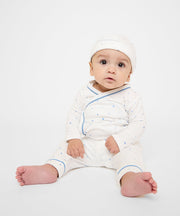 Organic Outfitting Bundle, Blue Hearts