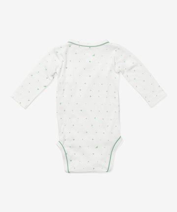 Crossbody One-piece, Seafoam Hearts