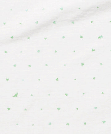 Organic Outfitting Bundle, Seafoam Hearts