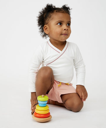 Crossbody One-piece 2 Pack, Rose Piping