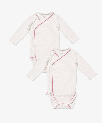 Crossbody One-piece 2 Pack, Rose Piping