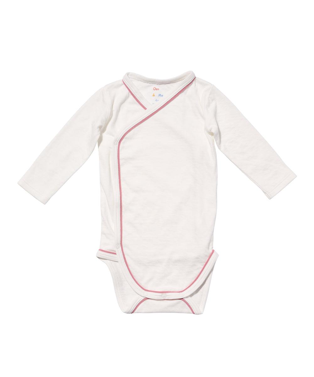 Crossbody One-piece, Rose Piping