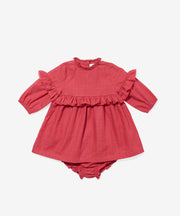 Diane Baby Dress, Holiday Red Plaid