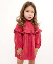 Diane Baby Dress, Holiday Red Plaid