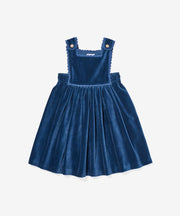 Dorothy Dress, Petrol Velvet