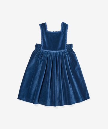 Dorothy Dress, Petrol Velvet