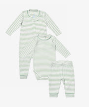 Mini Stripes Bundle, Dusty Seafoam