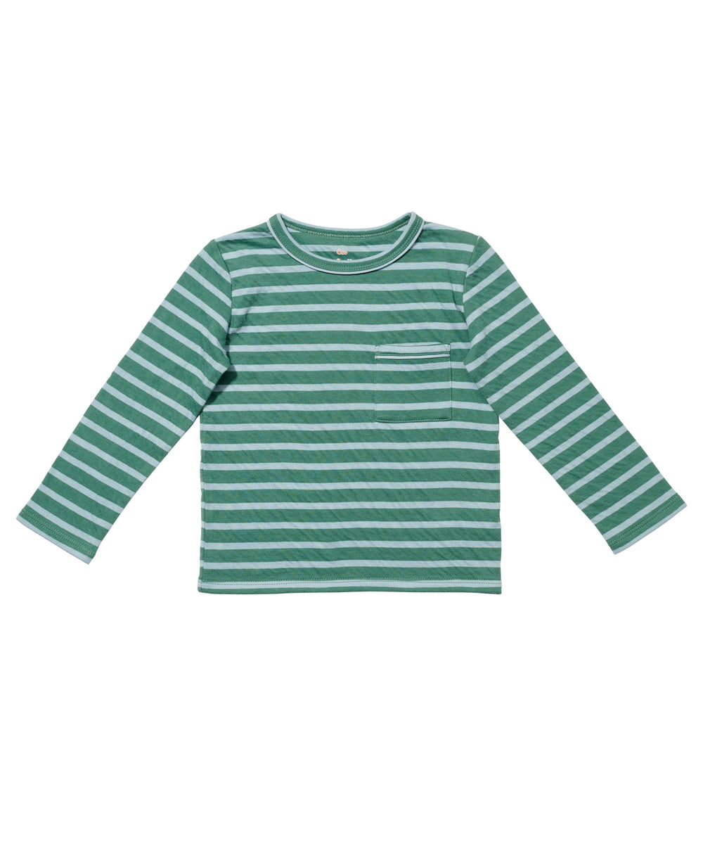 Edward T-Shirt, Forest Stripe