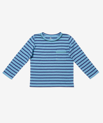 Edward T-Shirt, Ocean Stripe