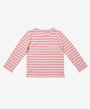 Edward T-Shirt, Rose Stripe