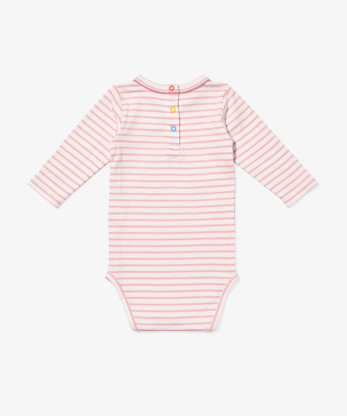 Edward One-piece, Dusty Rose Mini Stripe