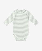 Edward One-piece, Dusty Seafoam Mini Stripe