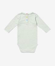 Edward One-piece, Dusty Seafoam Mini Stripe