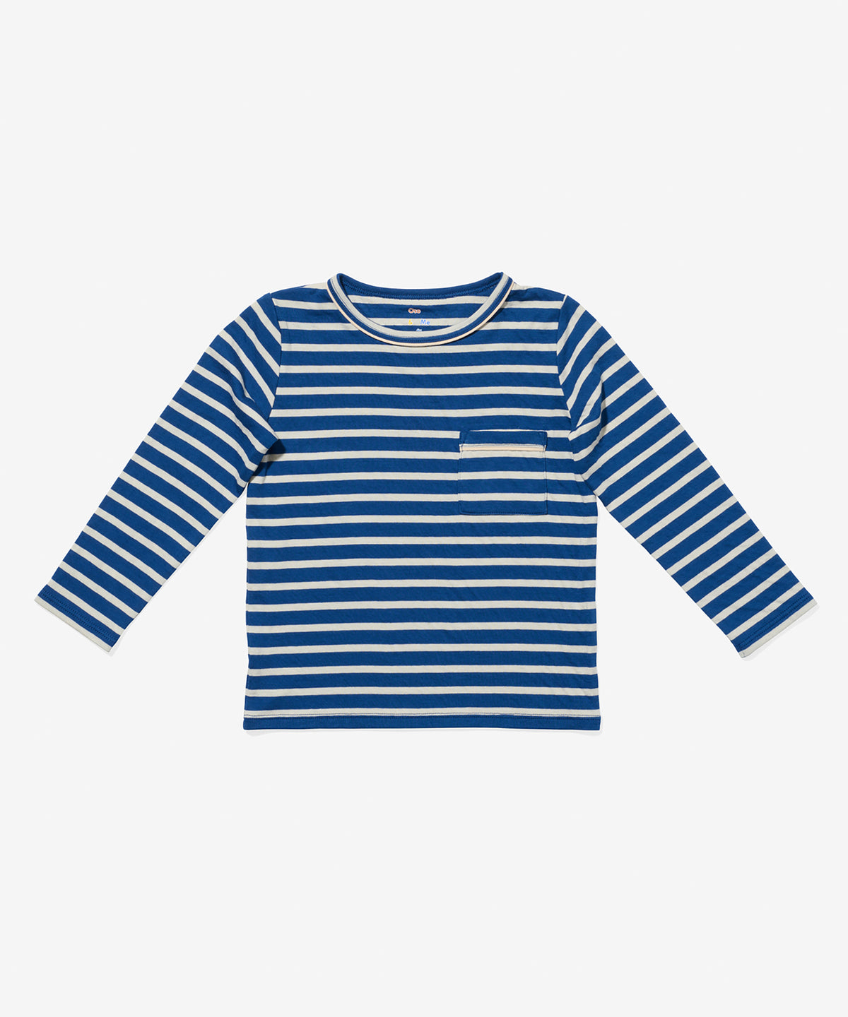 Oso & Me Edward T-Shirt, Enamel Blue Stripe