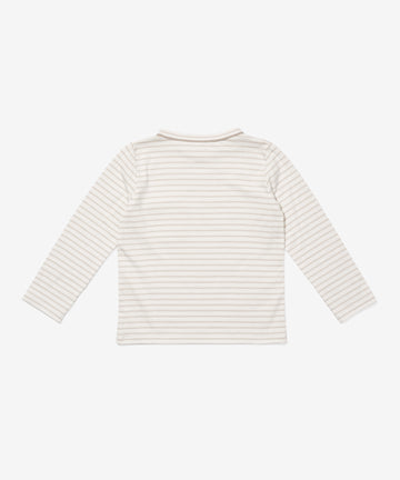 Edward T-Shirt, Cloud Mini Stripe
