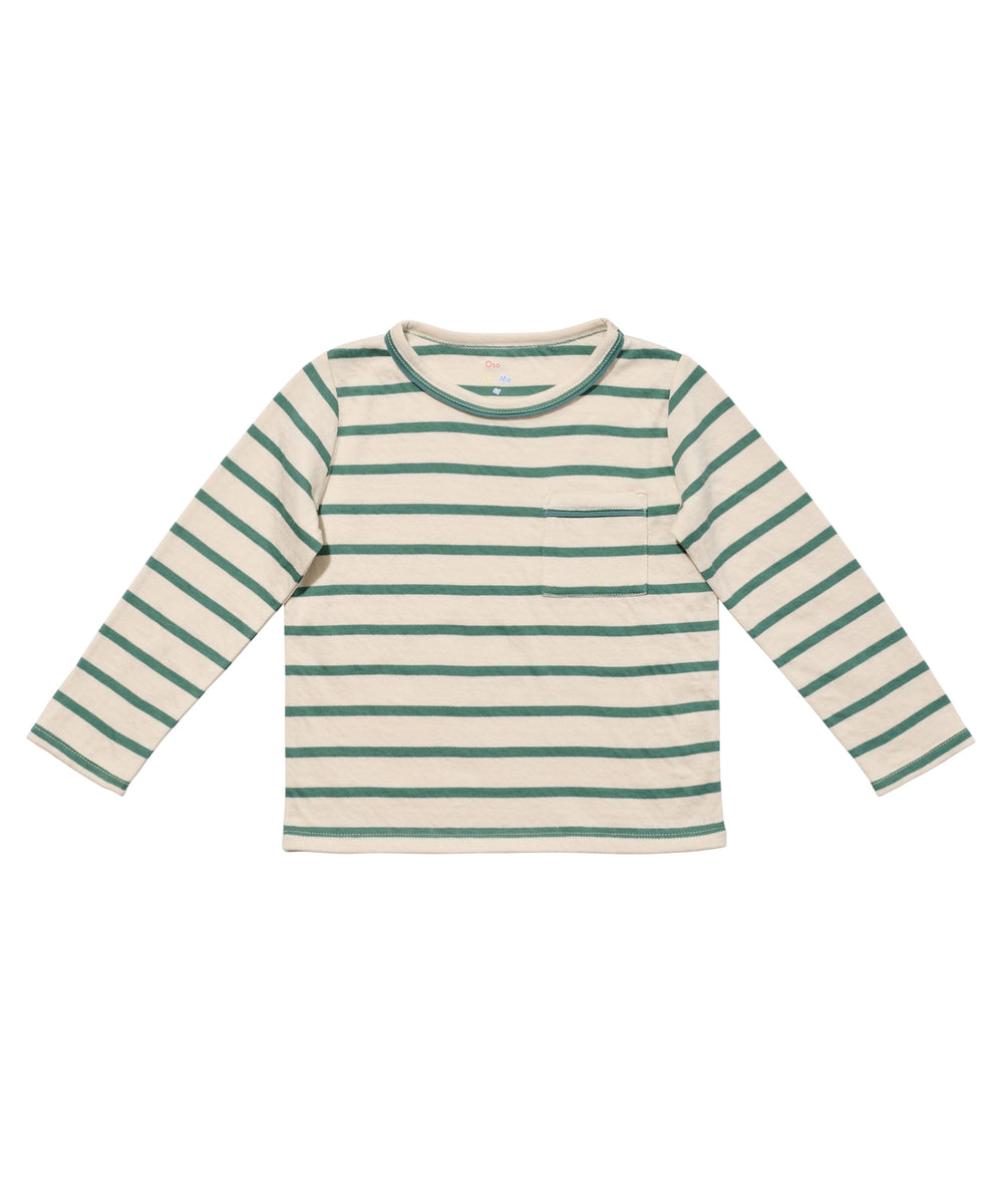 Edward T-Shirt, Pine Stripe