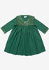 Oso & Me Gigi Dress, Green Holiday Plaid