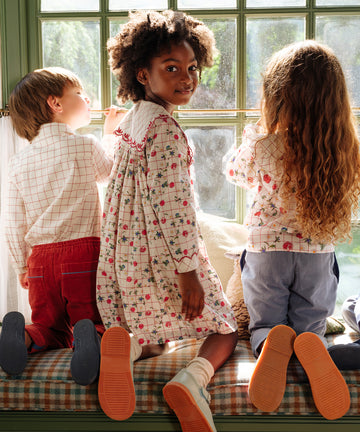 Gigi Dress, Pomegranate Parade