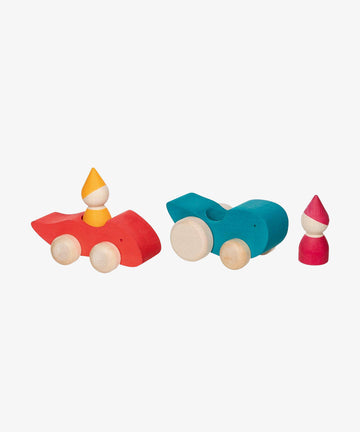 Goki Gnome Car Set, Primary