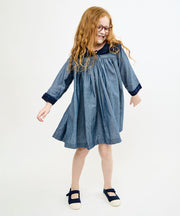Grace Dress, Denim