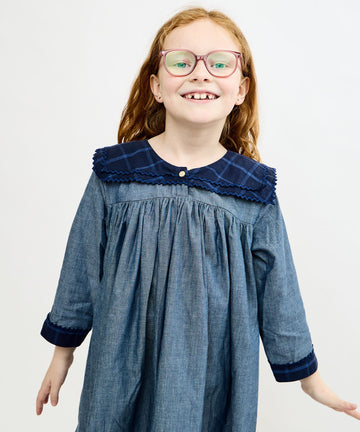 Grace Dress, Denim