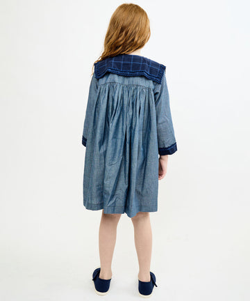 Grace Dress, Denim