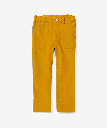 Grow Pant, Mustard Corduroy