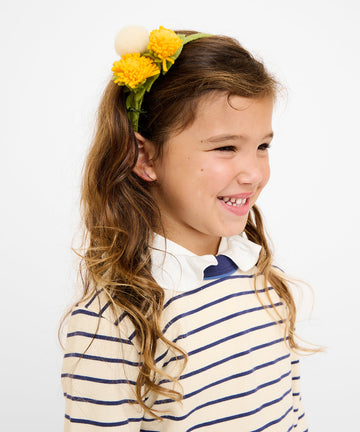 Handmade Felt Headband, Dandelion