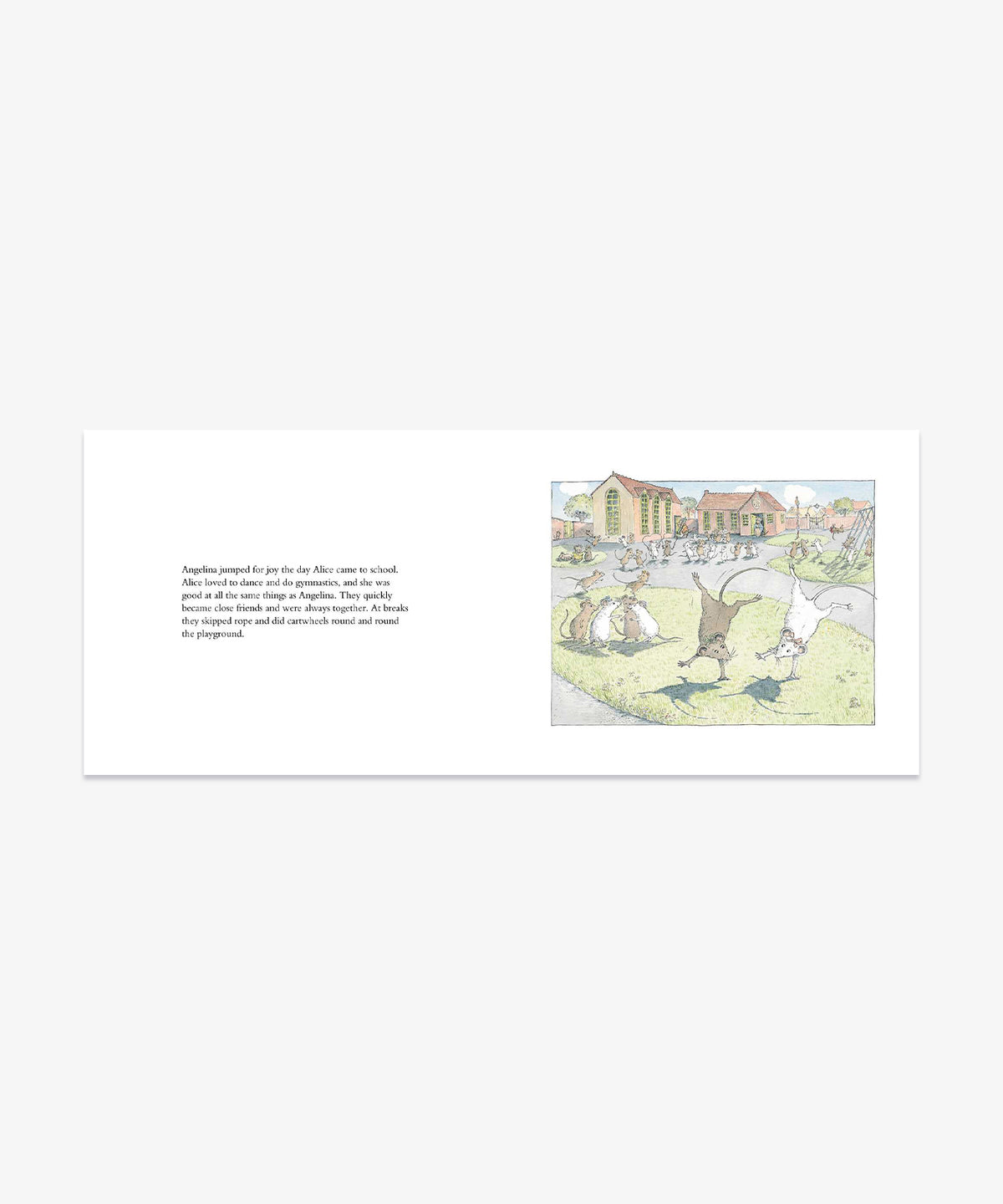 Hardcover Book, Angelina and Alice