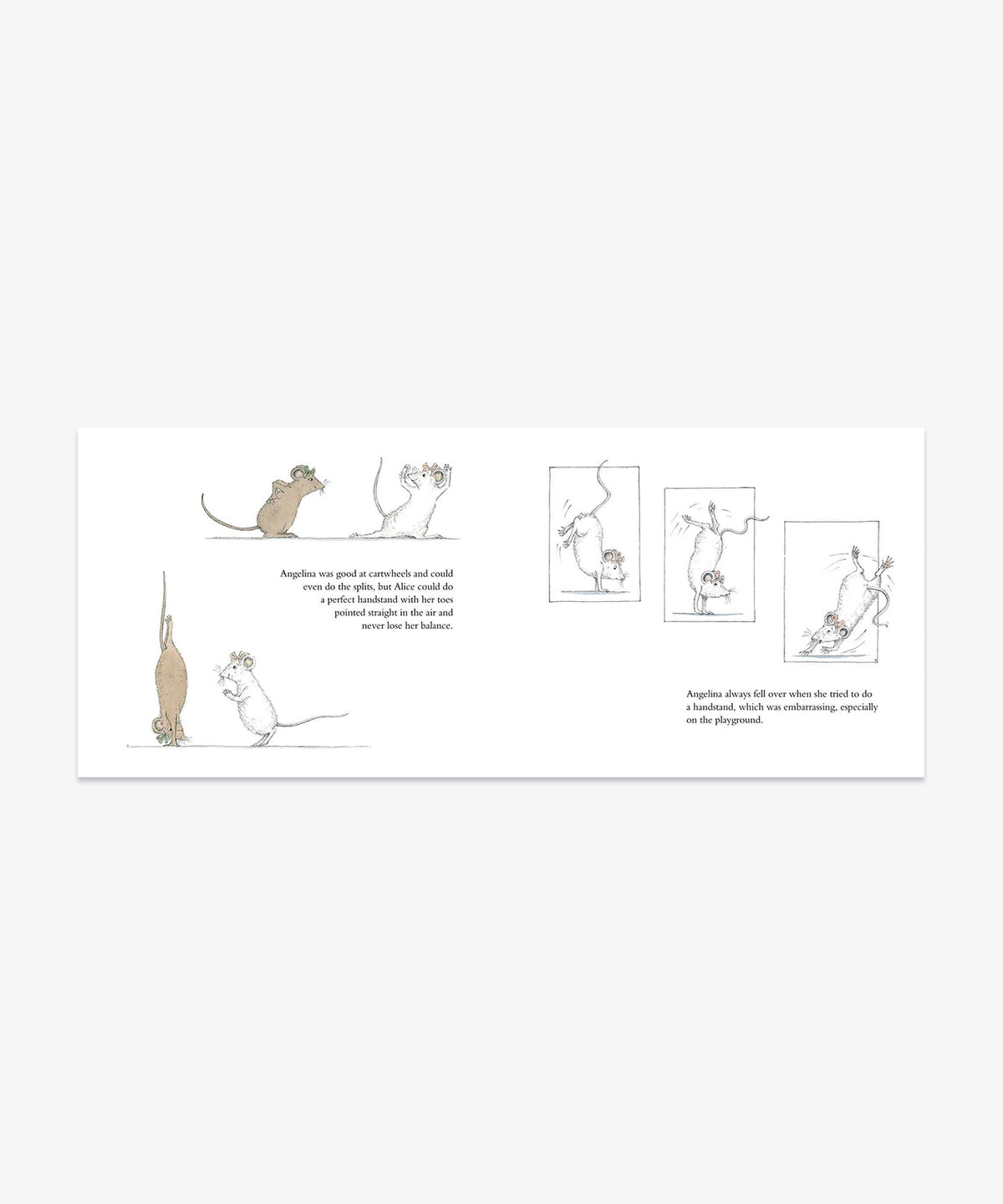 Hardcover Book, Angelina and Alice