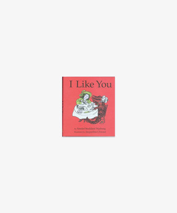 Hardcover Book, I Like You