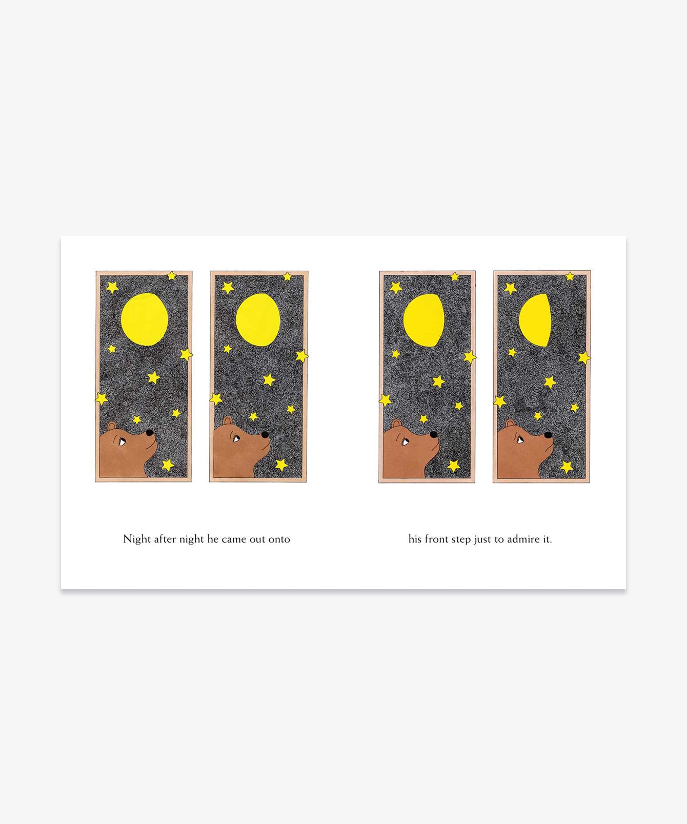 Hardcover Book, Moonbear