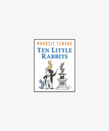 Hardcover Book, Ten Little Rabbits