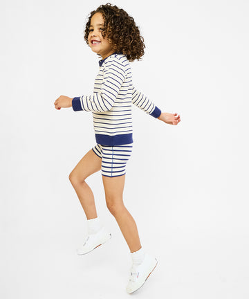 Harley Short, Navy Stripe