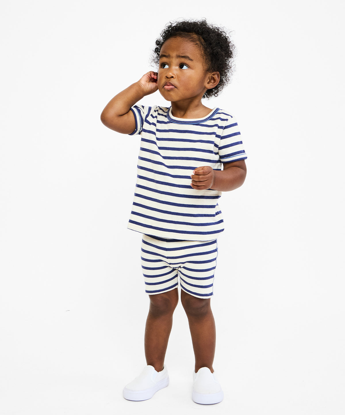 Harley Short, Navy Stripe