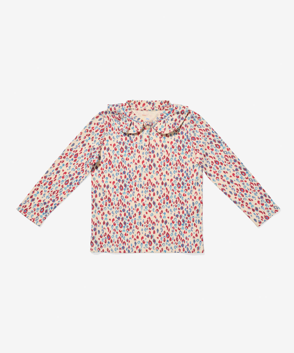 Oso & Me Hen T-Shirt, Cream Cheetah