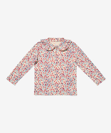 Hen T-Shirt, Cream Cheetah