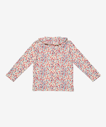 Hen T-Shirt, Cream Cheetah