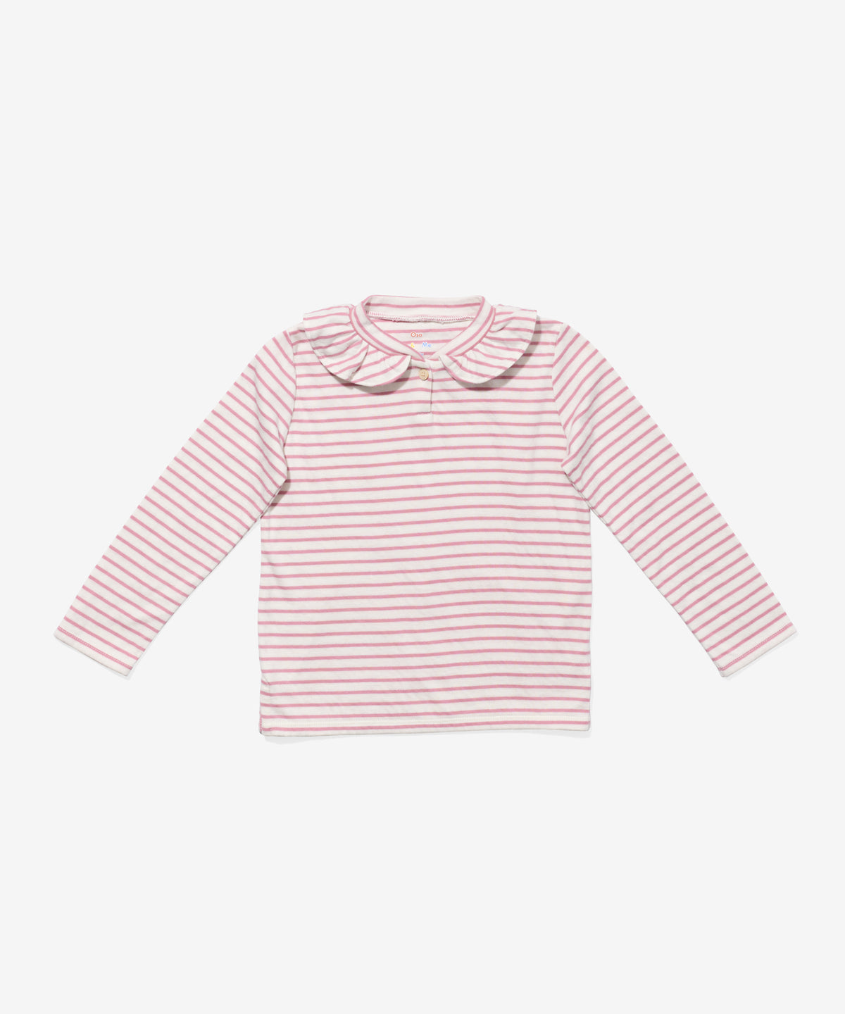 Oso & Me Hen T-Shirt, Rose Mini Stripe